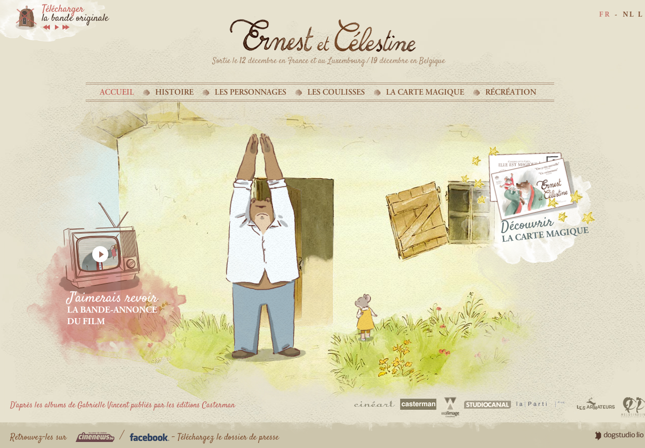Ernest et Celestine